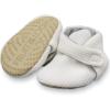 Fruit of the Loom Cozy Thermal Wrap Booties with Non-slip Grips for Baby Girls, Boys, Unisex -(Ivory)