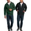 Fruit of the Loom Eversoft Fleece Hoodies, Pullover & Full Zip, Moisture Wicking & Breathable, Sizes S-4X(2 Pack – Black Heather/Dark Green)