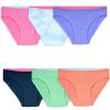Fruit of the Loom Girls’ Breathable Underwear(Bikini – 6 Pack – Assorted Fashion)