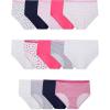 Fruit of the Loom Girls’ Cotton Brief Underwear Multipacks(Brief – 14 Pack – Pink/Stars/Stripes)