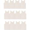 Toddler Tank - 12 Pack - Natural Cotton