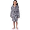 Fruit of the Loom Unisex Kids Fleece Robe(Cheetah)