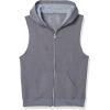 Fruit of the Loom boys Fleece & Sweatpants Vest, Vest – Charcoal Heather, Small US