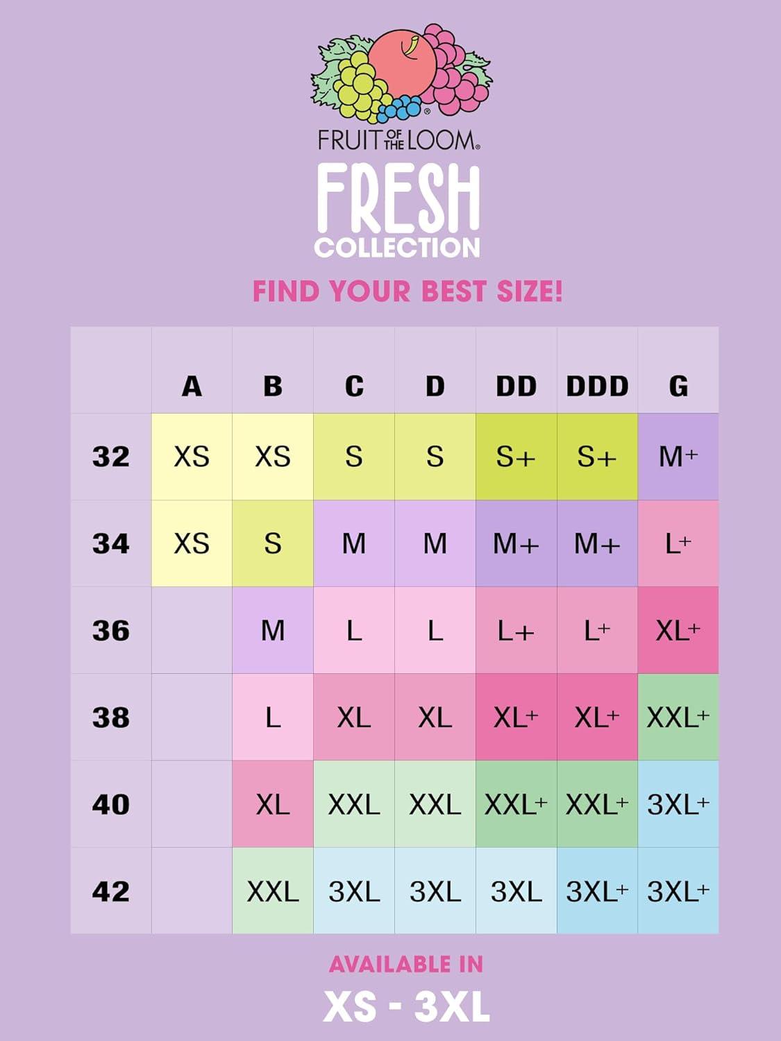 imageFruit of the Loom A Fresh Collection FOMO Free 2Pack Womens Triangle Bralettes Modern Comfort ampamp Sleek DesignRose ShadowBlack Hue