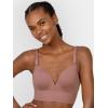 Fruit of the Loom: A Fresh Collection Confidence Booster 2 Pack Women’s Seamless Push Up Bras for Lifted Comfort(Premium Plum/Black Hue)