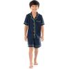 Fruit of the Loom Energize Boy’s Loose Fit Pajama Set(Times Square Navy)