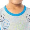 Fruit of the Loom Energize Boy’s Snug Fit 4-piece Pajama Sleep Set(Turquoise/Navy)