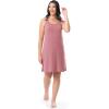 Fruit of the Loom Women’s Breathable Sleep Chemise(Antique Blush Heather)