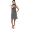 Fruit of the Loom Women’s Breathable Sleep Chemise(Heather Grey)