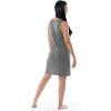 Fruit of the Loom Women’s Breathable Sleep Chemise(Heather Grey)