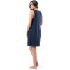Fruit of the Loom Women’s Breathable Sleep Chemise(Midnight Blue)