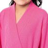 Fruit of the Loom girls Classic Waffle Robe(Rose)