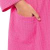 Fruit of the Loom girls Classic Waffle Robe(Rose)