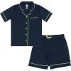 Fruit of the Loom Energize Boy’s Loose Fit Pajama Set(Times Square Navy)