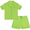 Fruit of the Loom Energize Girl’s Loose Fit Pajama Set(Spring Green)