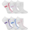 Fruit of the Loom Women’s Coolzone Active Lightweight Cotton Socks(White)