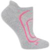 Fruit of the Loom womens Coolzone Cotton No Show Socks (6 Pack)(Grey/Black Assortment)