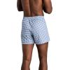 Fruit of the Loom mens Men’s Tag Free Woven Boxer Shorts, Relaxed Fit, Moisture Wicking, Assorted Color Multipacks(Assorted Gingham Stripe)