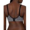 Fruit of the Loom Women’s 2-Pack Seamless Wire-Free Push-Up Bra – Soft, Comfortable & Supportive(Charcoal Heather)