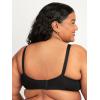 Fruit of the Loom Women’s Fit for Me Collection: Plus Size Cotton T-Shirt Bra – Comfort & Style for Every Body(Black Hue)