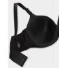 Fruit of the Loom Women’s Fit for Me Collection: Plus Size Cotton T-Shirt Bra – Comfort & Style for Every Body(Black Hue)