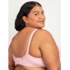 Fruit of the Loom Women’s Fit for Me Collection: Plus Size Cotton T-Shirt Bra – Comfort & Style for Every Body(Blushing Rose)