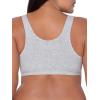 Fruit of the Loom Women’s Multi-Pack Tank Top Style Sports Bra(Grey/Red Buffalo/Black/White)