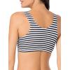 Fruit of the Loom Women’s Multi-Pack Tank Top Style Sports Bra(Skinny Stripe/Black Hue/Red Hot)