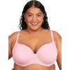 Fruit of the Loom Women’s Fit for Me Collection: Plus Size Cotton T-Shirt Bra – Comfort & Style for Every Body(Blushing Rose)