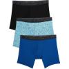 Fruit of the Loom Men’s Micro Mesh Boxer Briefs(Assorted Print – Colors May Vary)