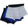 Fruit of the Loom Men’s Micro Mesh Boxer Briefs(Cotton Mesh – Blue)