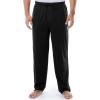 Fruit of the Loom Men’s Sleep Pajama Pants and Shorts, 4-Pack(Black/Charcoal/Black/Black)