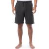 Fruit of the Loom Men’s Sleep Pajama Pants and Shorts, 4-Pack(Black/Charcoal/Black/Black)