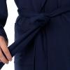 Fruit of the Loom mens Lightweight French Terry Robe(Navy)