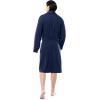 Fruit of the Loom mens Lightweight French Terry Robe(Navy)