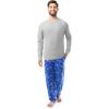 Fruit of the Loom Men Matching Holiday Family Sleep Pajama Set for Women, Men, and Kids(Snowflakes)
