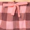 Fruit of the Loom Womens Fleece Sleep Pajama Pant, 2 Pack(Heather Pink/Buffalo Check)