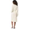 Fruit of the Loom womens Lightweight Waffle Knit Kimono Robe(Marshmallow)