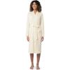 Fruit of the Loom womens Lightweight Waffle Knit Kimono Robe(Marshmallow)