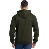 Fruit of the Loom mens Eversoft Fleece Pullover Hooded Sweatshirt, Moisture Wicking & Breathable(Duffle Bag Green)