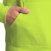 Fruit of the Loom mens Eversoft Fleece Pullover Hooded Sweatshirt, Moisture Wicking & Breathable(Safety Green Pullover)