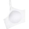 Fruit of The Loom Girls Bra with Removable Cookies, 2-Pack(Happy Stripe/White)