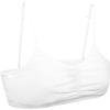Fruit of The Loom Girls Bra with Removable Cookies, 2-Pack(Happy Stripe/White)