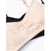 Fruit of The Loom Girls Bra with Removable Cookies, 2-Pack(Light Nude/Black Hue)