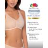 Fruit of the Loom Women’s Multi-Pack Front Closure Cotton Bra(Black Hue/Black Hue)