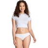 Fruit of the Loom womens 360° Stretch Underwear, High Performance Stretch for Effortless Comfort, Available in Plus Size(Cotton Blend – Bikini – 6 Pack – Colors May Vary)