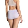 Fruit of the Loom womens 360° Stretch Underwear, High Performance Stretch for Effortless Comfort, Available in Plus Size(Cotton Blend – Brief – 6 Pack – Colors May Vary)