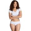 Fruit of the Loom womens 360° Stretch Underwear, High Performance Stretch for Effortless Comfort, Available in Plus Size(Cotton Blend – Hipster – 6 Pack – Colors May Vary)