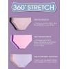 Fruit of the Loom womens 360° Stretch Underwear, High Performance Stretch for Effortless Comfort, Available in Plus Size(Cotton Blend – Plus Size Brief – 10 Pack – Pink/Nude/Blue/Black)