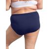 Fruit of the Loom womens 360° Stretch Underwear, High Performance Stretch for Effortless Comfort, Available in Plus Size(Cotton Blend – Plus Size Brief – 10 Pack – Pink/Nude/Blue/Black)